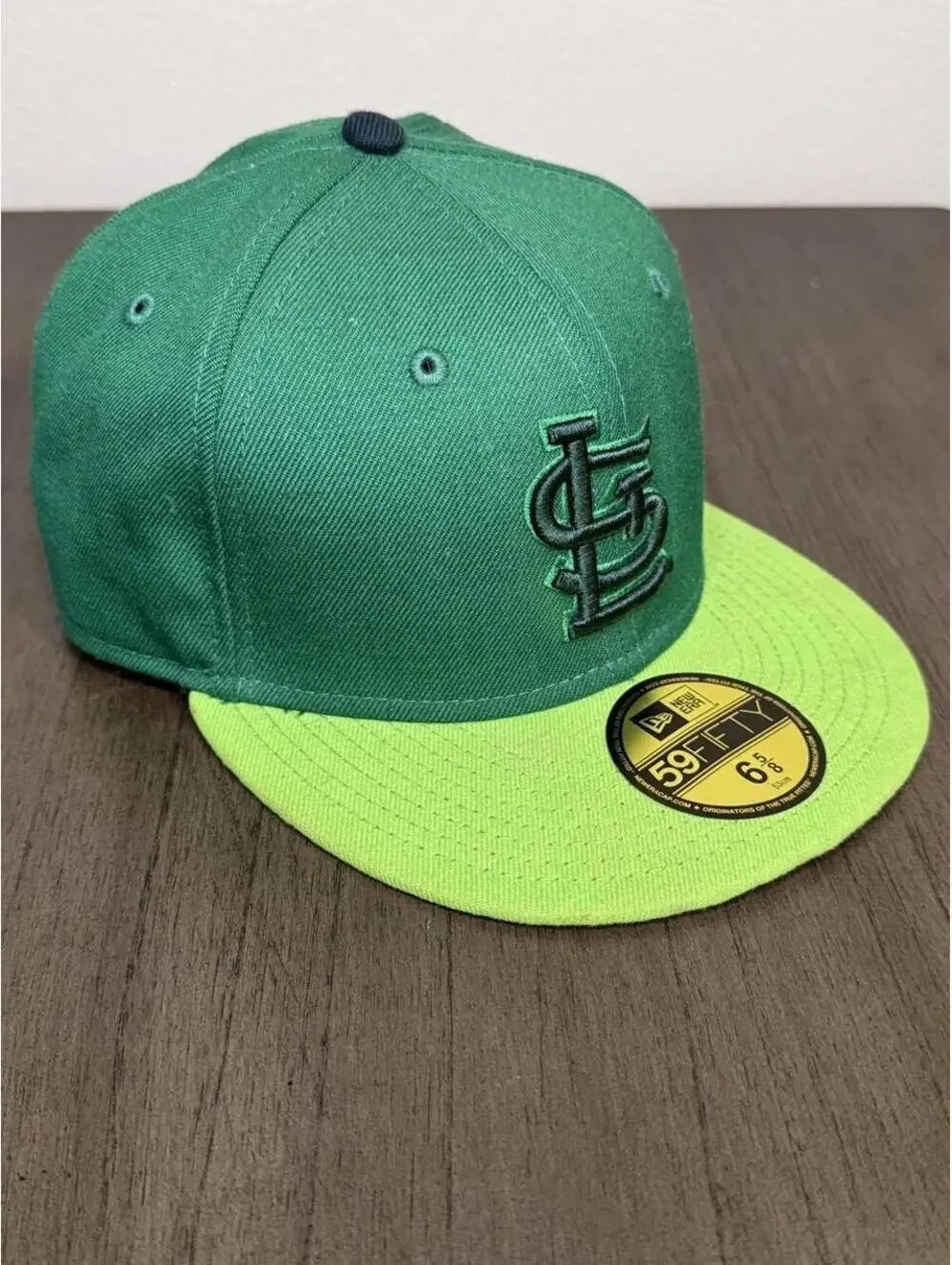 New Era 59FIFTY St. Louis Cardinals Fitted Hat – Kids 6 5/8 (53 cm) 💚💛